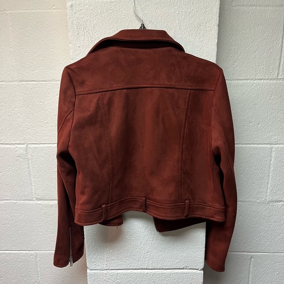 Forever 21 Women's Rust Suede Jacket - Picture 4 of 4